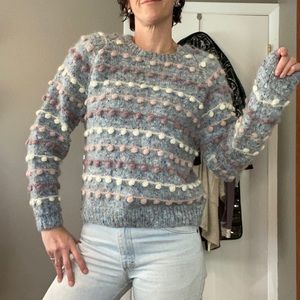 Vintage Bobble knit sweater